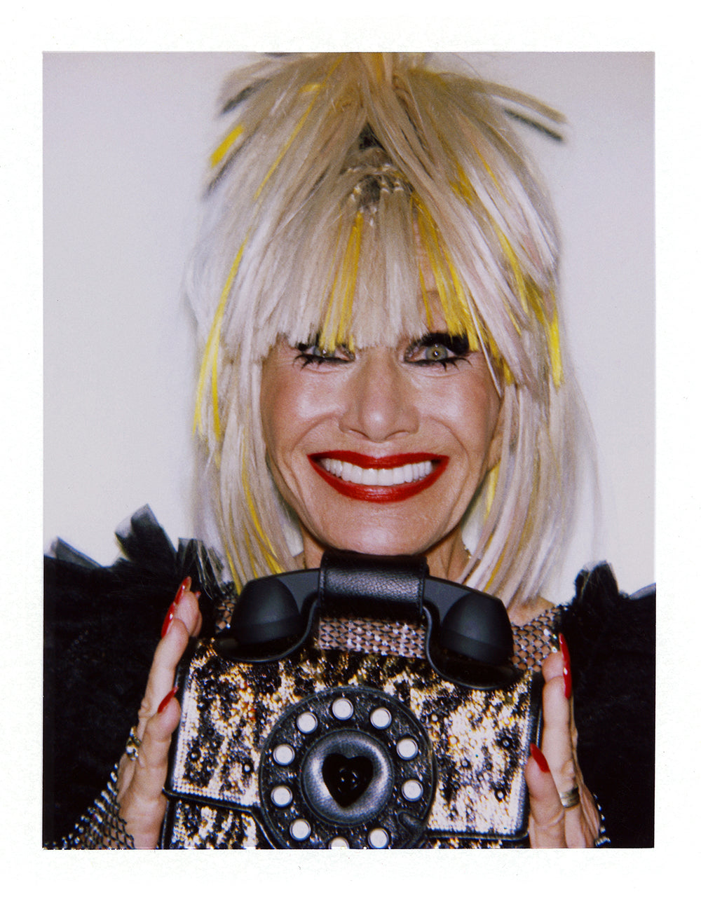 KITSCH MINI LEOPARD PHONE BAG LEOPARD Women's Phone-Shaped Kitsch Handbag