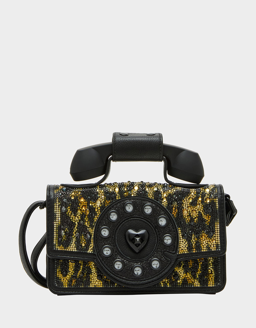 KITSCH MINI LEOPARD PHONE BAG LEOPARD Women's Phone-Shaped Kitsch Handbag