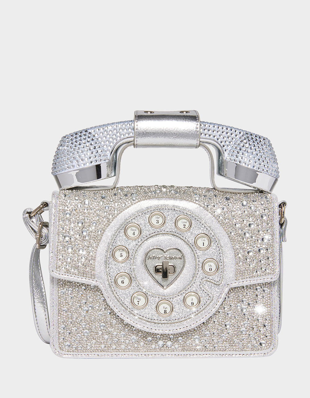 KITSCH MILLION STARS PHONE BAG SILVER