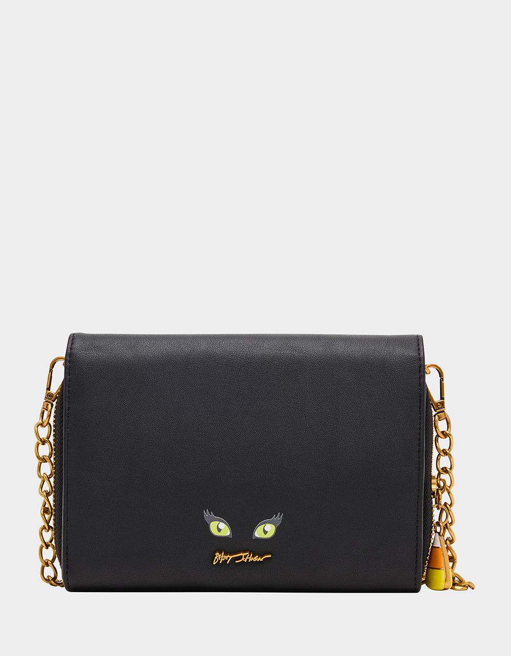 GOURDGOUS WALLET ON CHAIN BLACK MULTI Women's Pumpkin Halloween-Themed Wallet