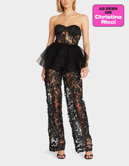 JENNA JUMPSUIT BLACK Lace