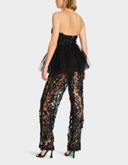JENNA JUMPSUIT BLACK Lace