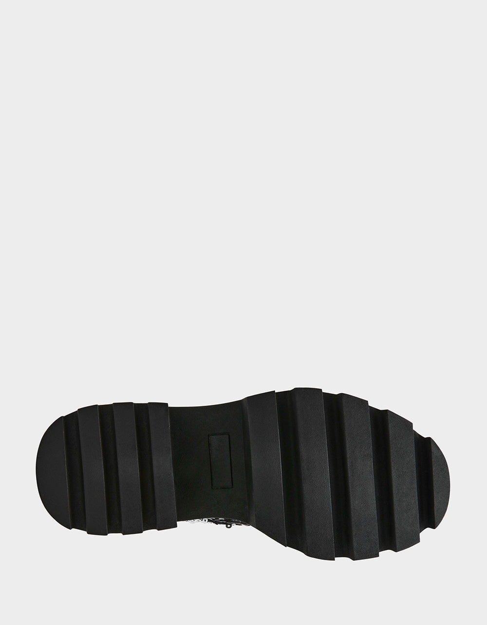 JONNIE BLACK WHITE PLAID Lace-Up Platform Combat Women's Ankle Boot