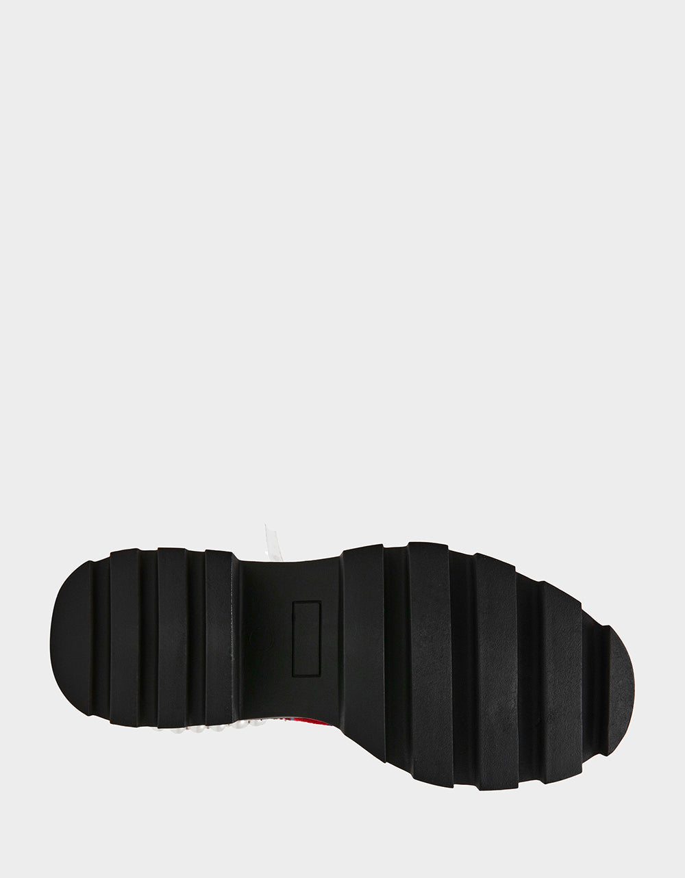 HARIETT RED PLAID Platform Lace-Up Lug Combat Pearl Women's Ankle Boot