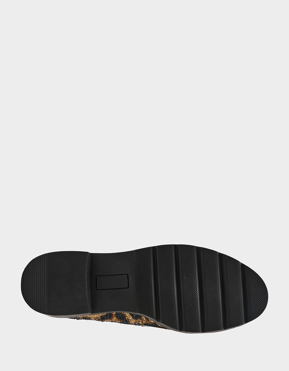 LYDIAA LEOPARD Rhinestone Embellished Platform Women's Loafer