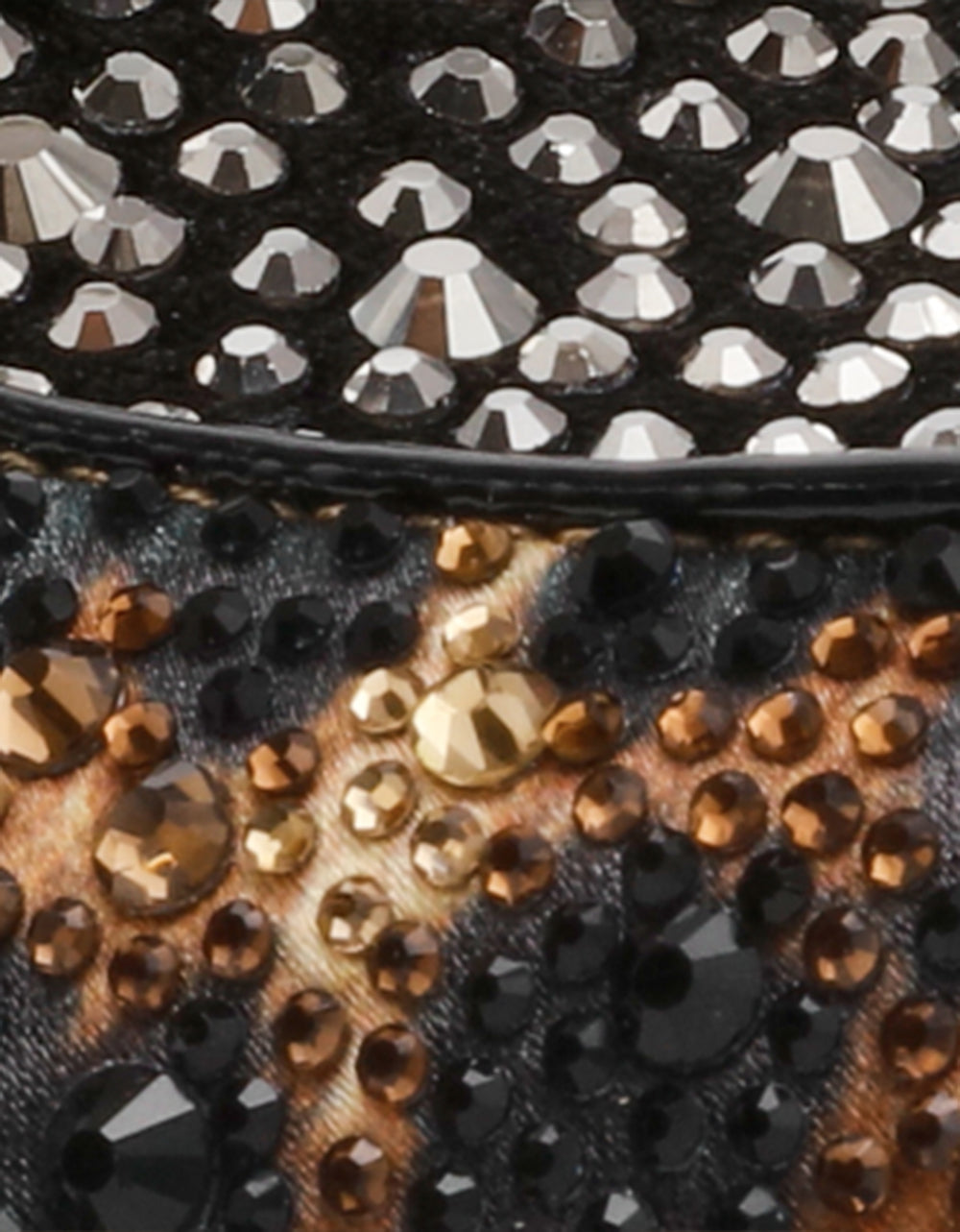 LYDIAA LEOPARD Rhinestone Embellished Platform Women's Loafer