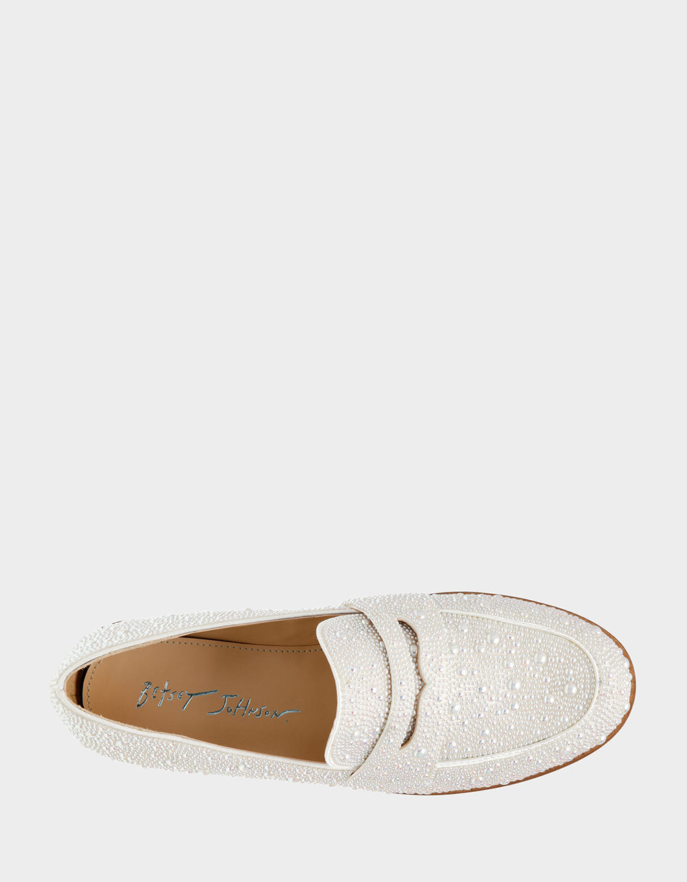 ARON IVORY Pearl Loafers
