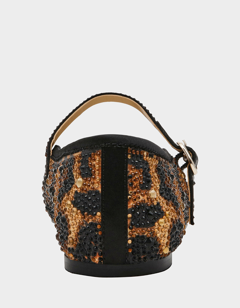 LOREL LEOPARD Women's Leopard Mary Jane Ballet Flat