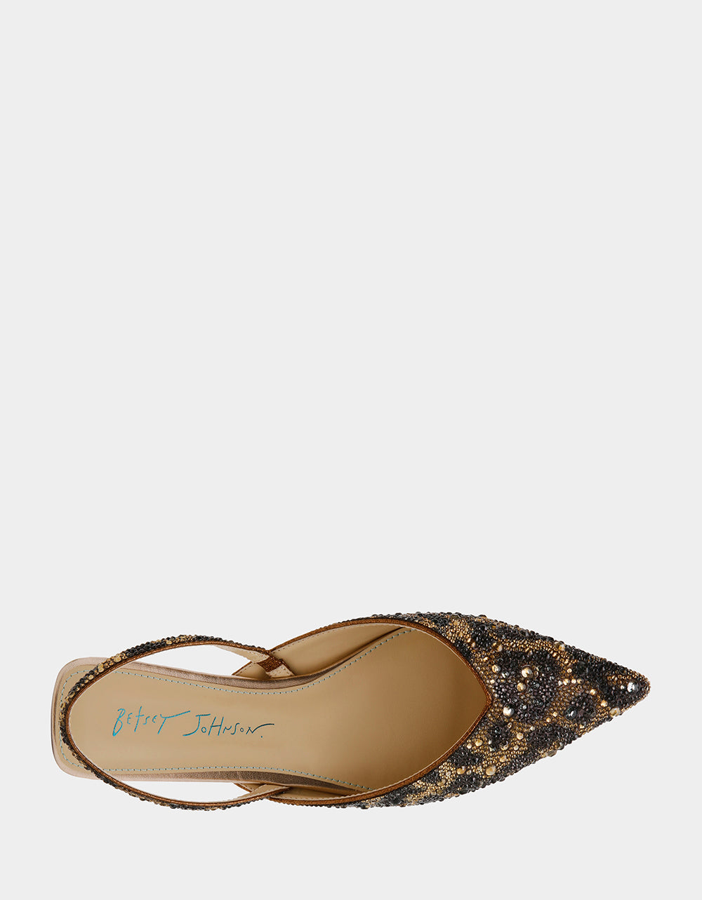 VANCE LEOPARD Slingback Flat