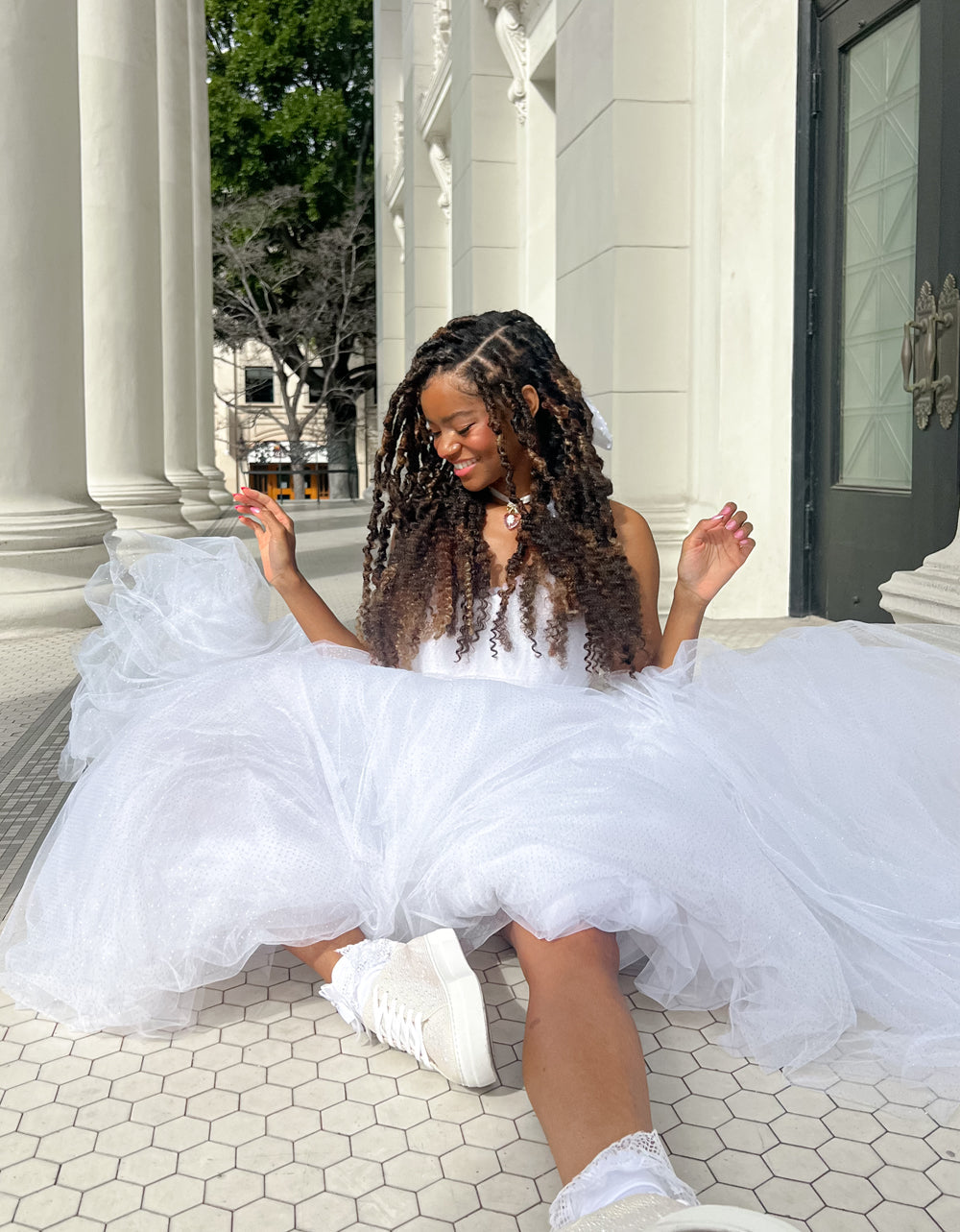 SB-SIDNY IVORY Pearl Sneaker