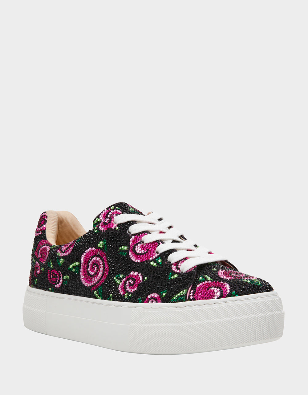 SIDNY BLACK ROSE Women's Tennis Sneaker