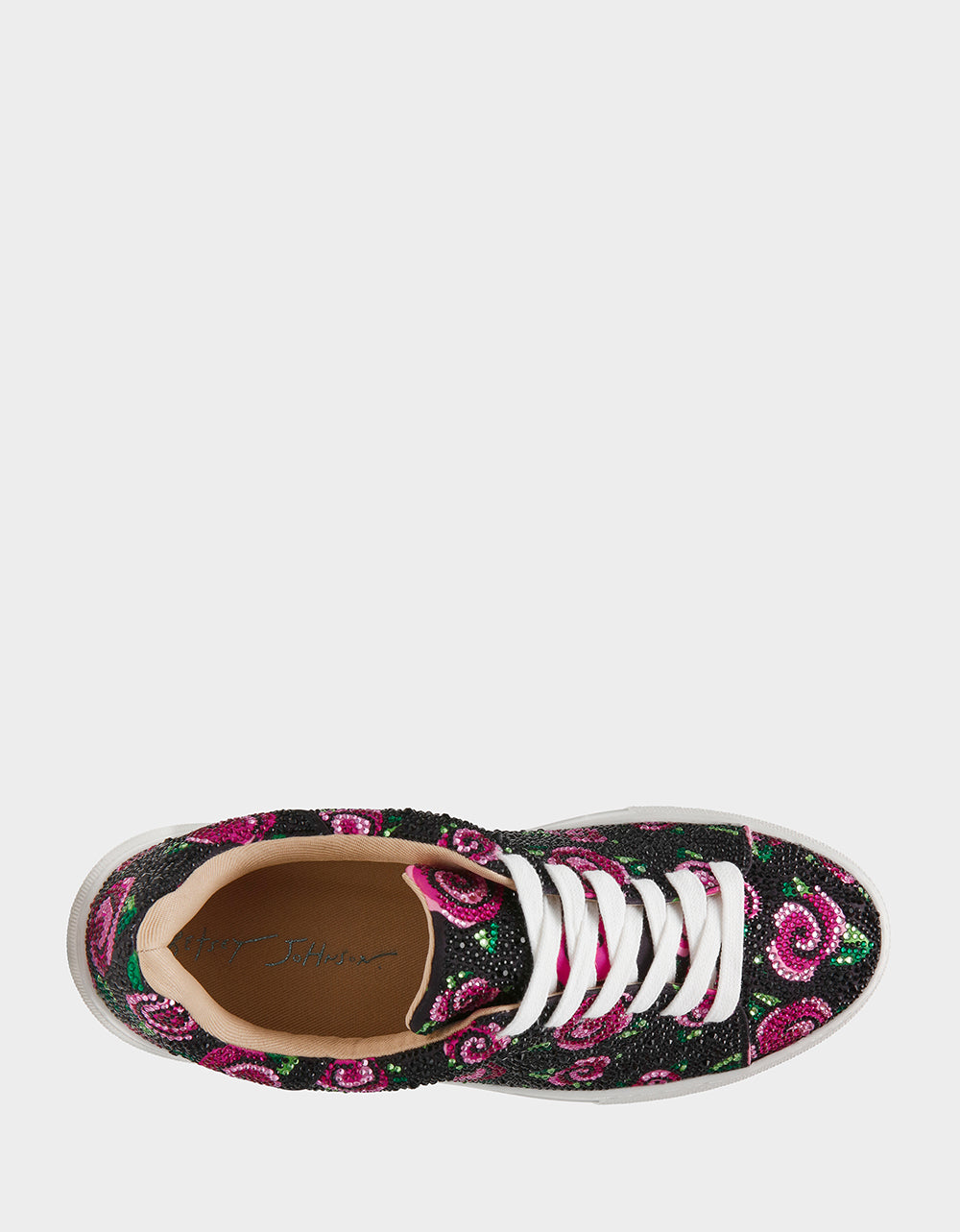 SIDNY BLACK ROSE Women's Tennis Sneaker