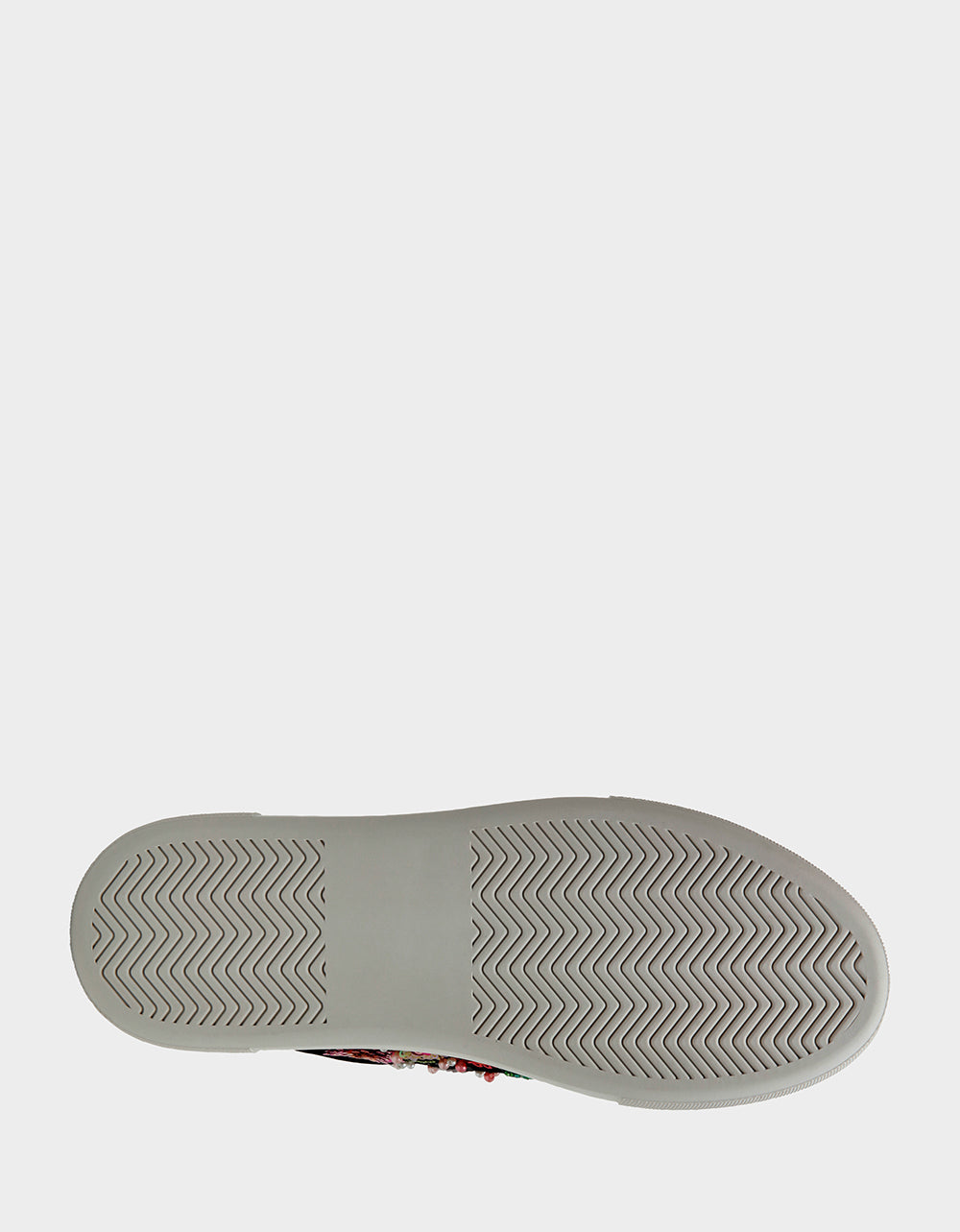 BONNY Black Floral Sequin Mesh Floral Platform Low-Top Women's Sneaker