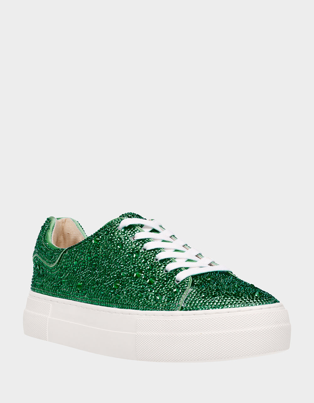 SIDNY EMERALD Rhinestone Sneaker