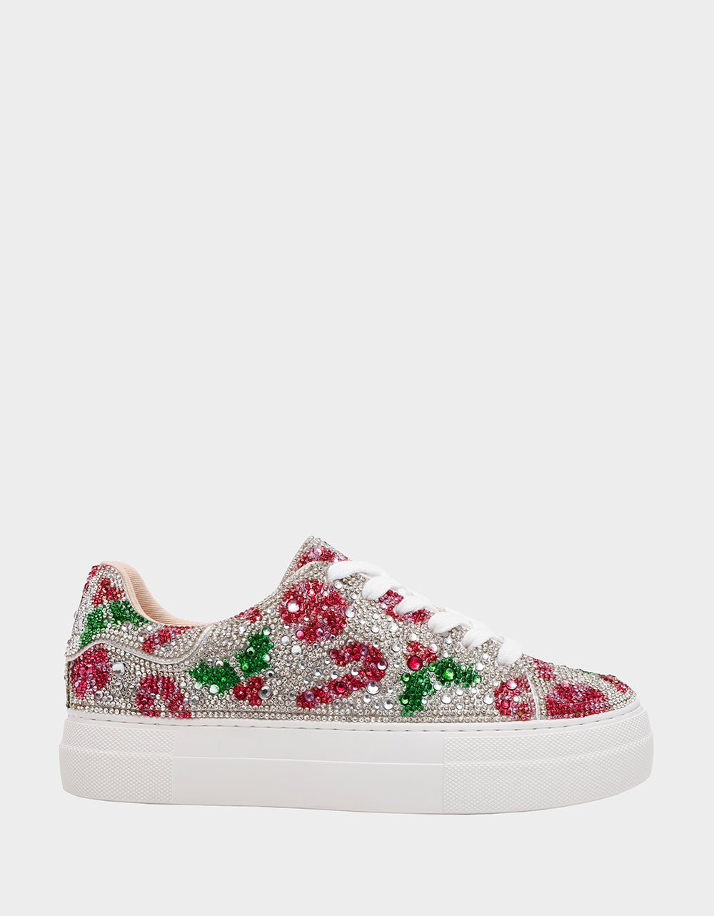 SIDNY HOLLY Women's Christmas Holly Sneaker