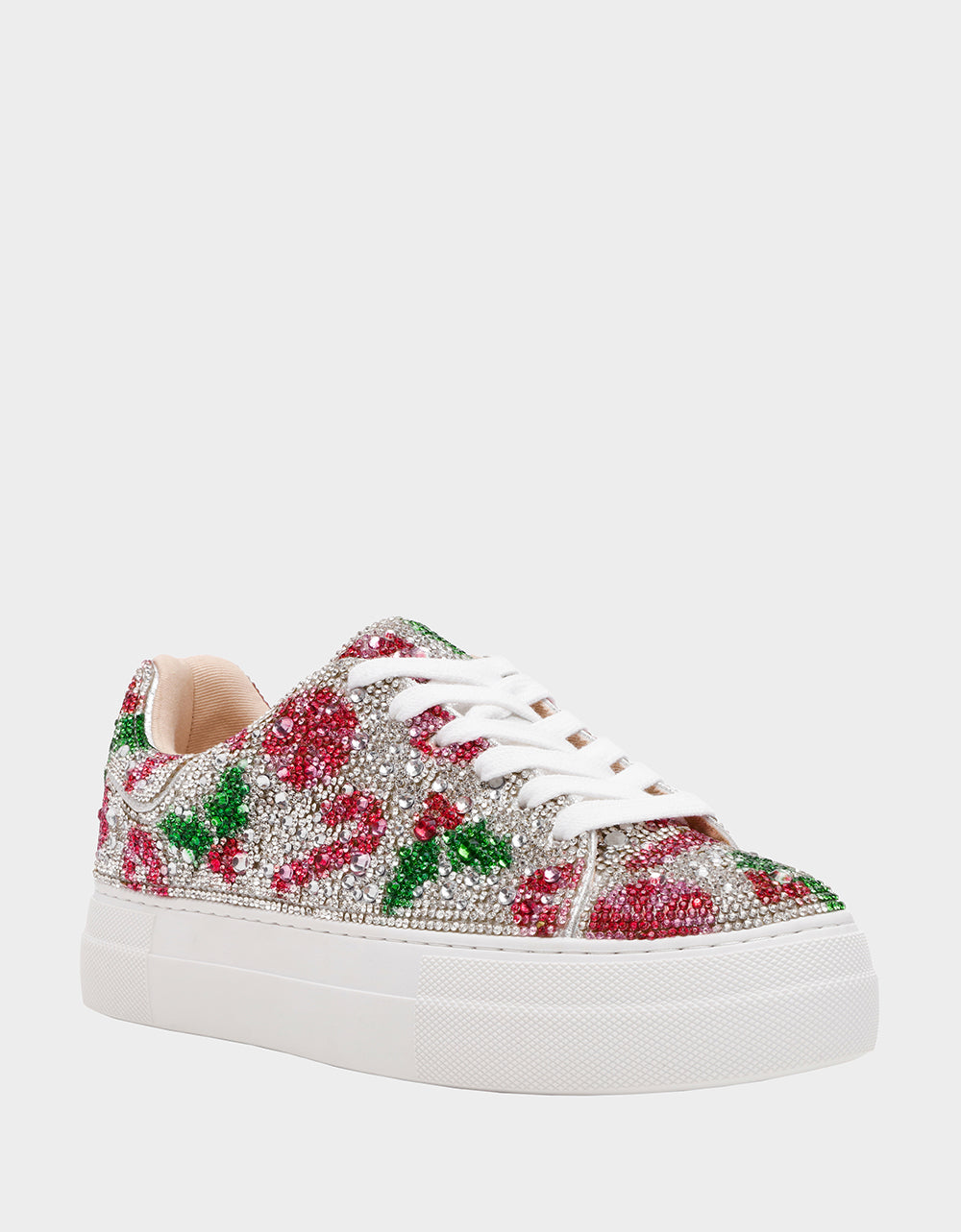 SIDNY HOLLY Women's Christmas Holly Sneaker