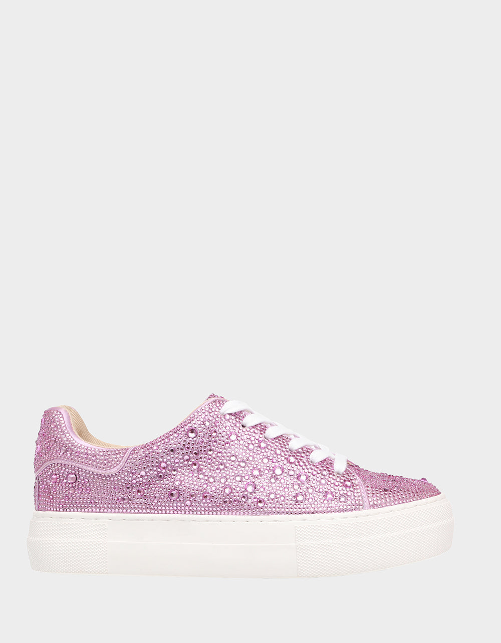 SIDNY LIGHT PINK Rhinestone Sneaker