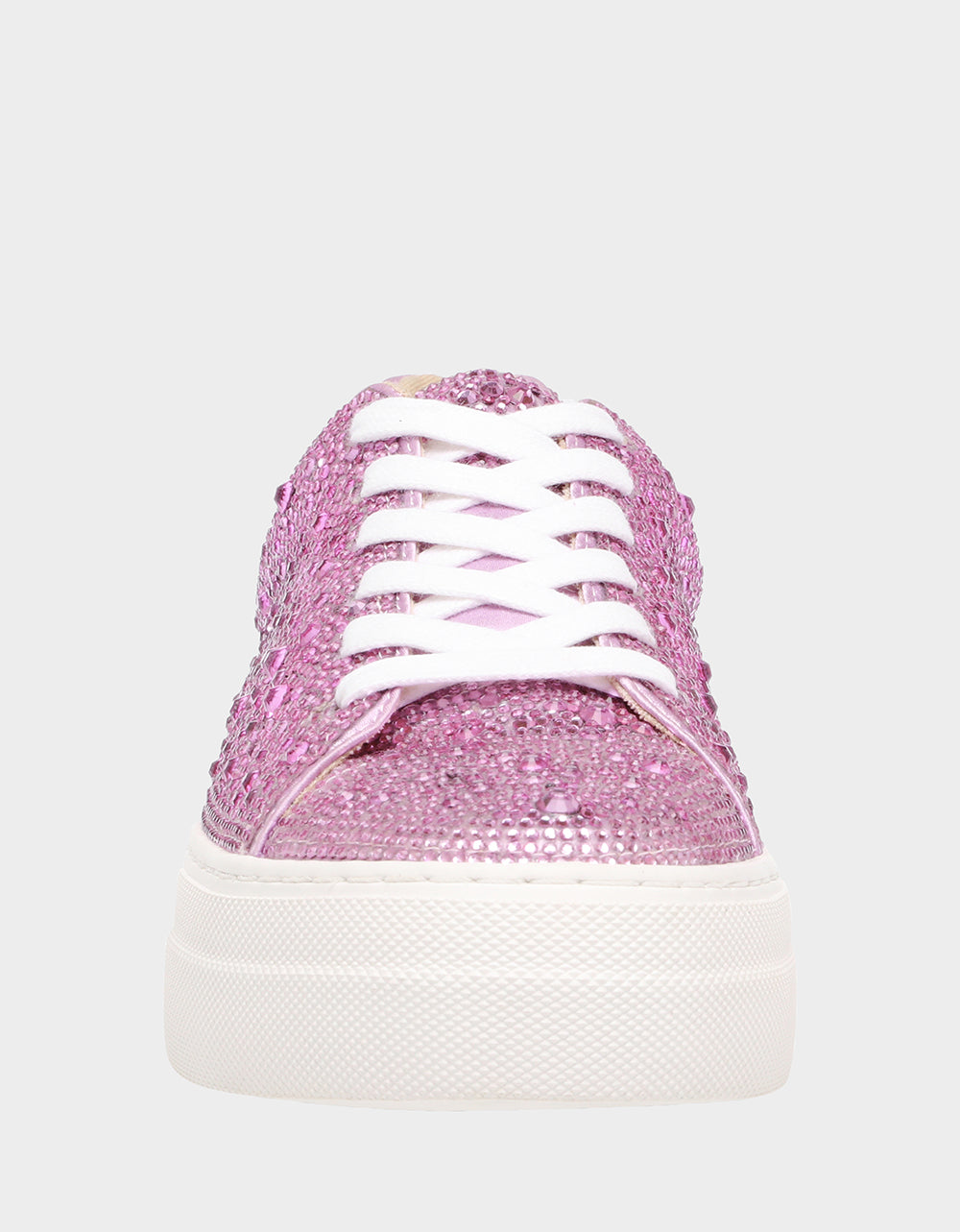 SIDNY LIGHT PINK Rhinestone Sneaker
