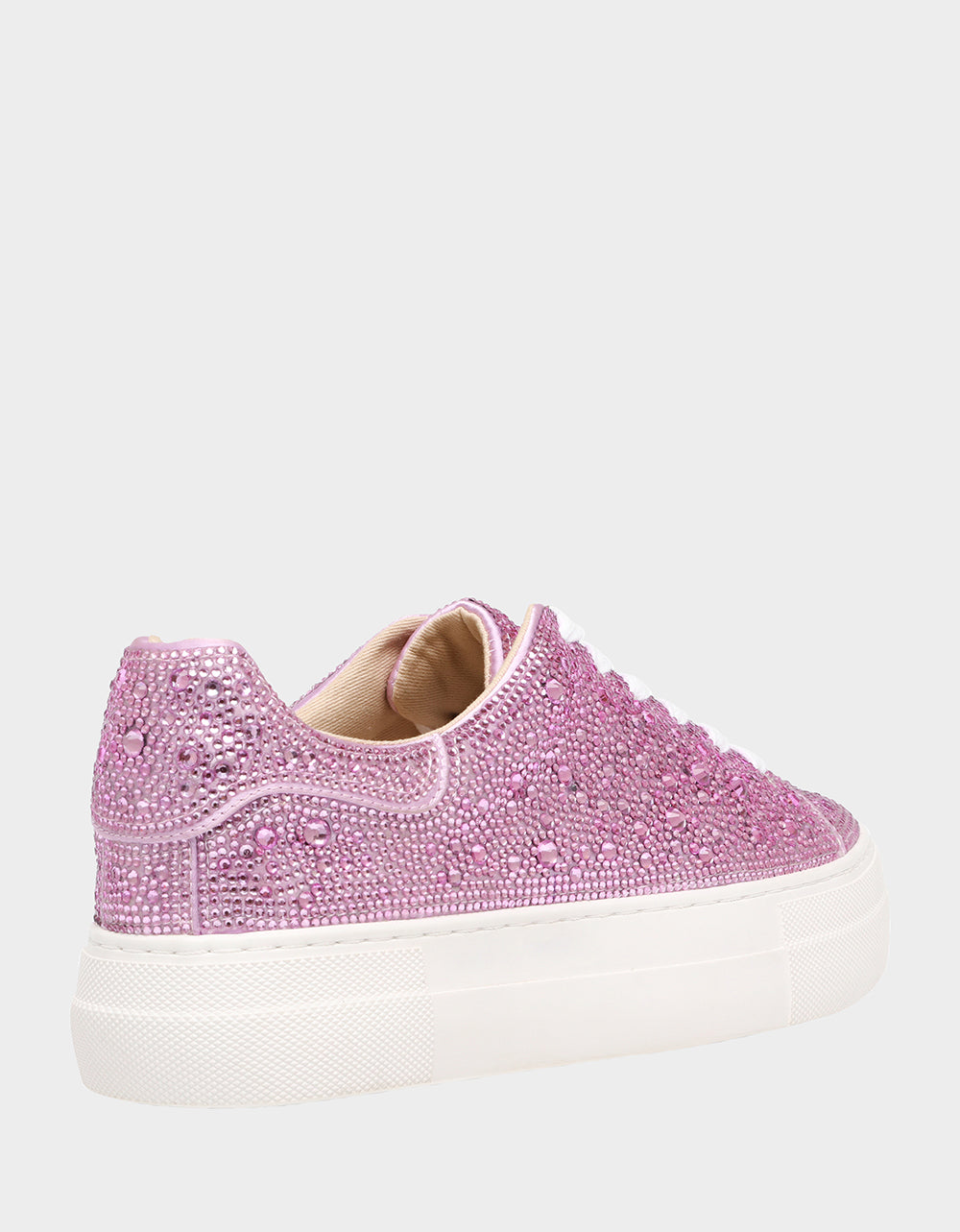 SIDNY LIGHT PINK Rhinestone Sneaker