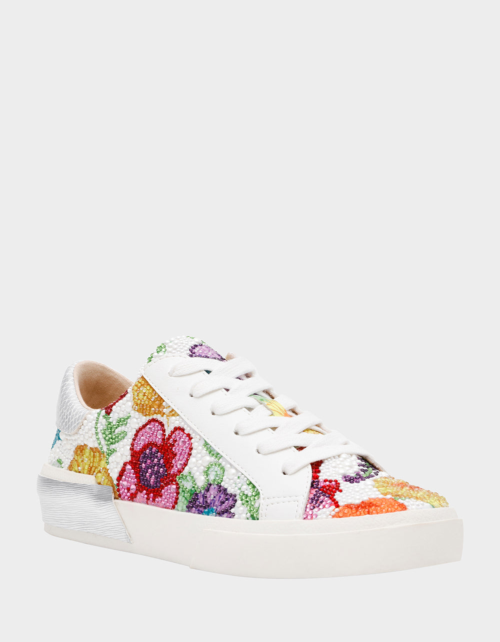 DAMON BRIGHT MULTI Women's Multicolor Floral Sneaker