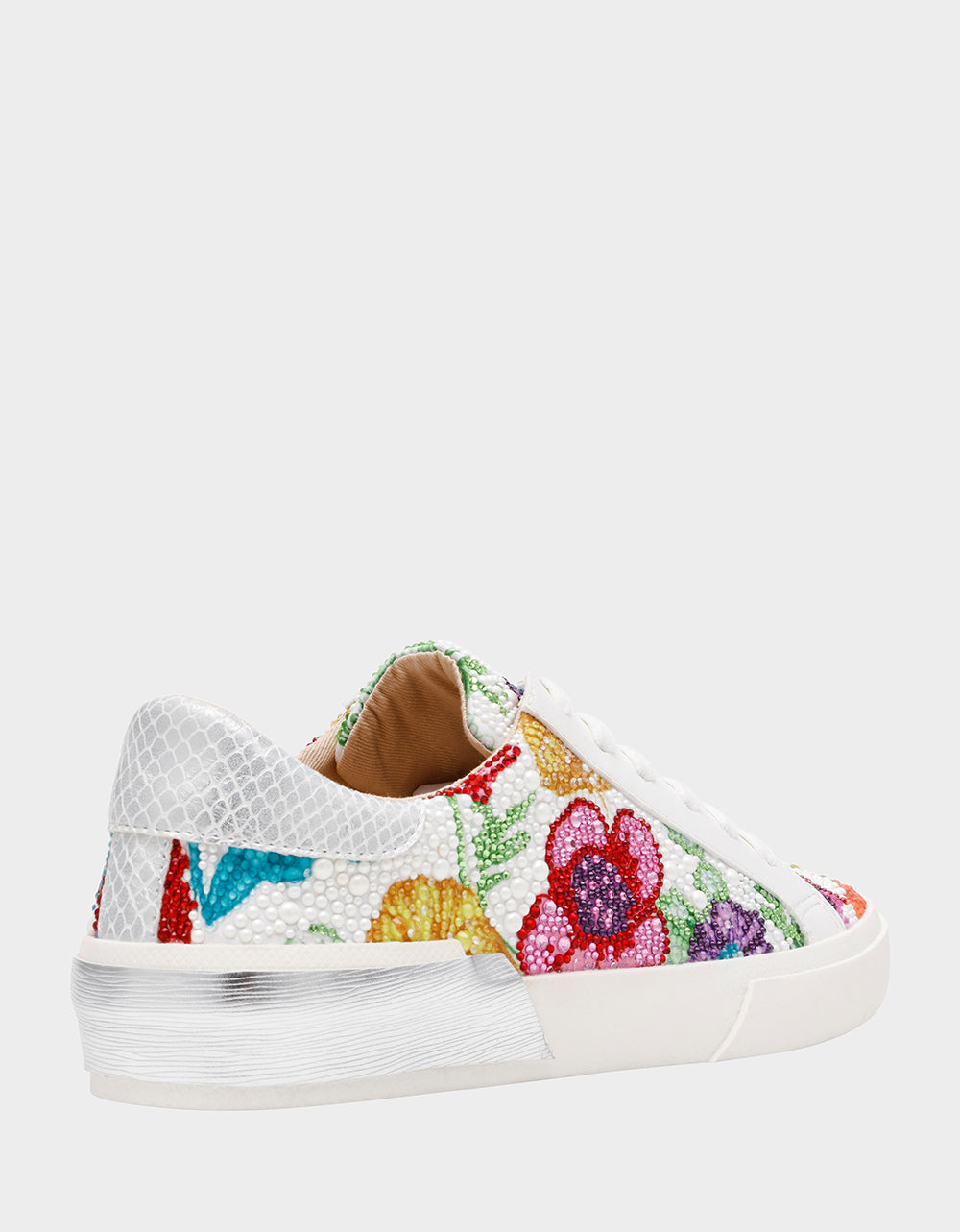 DAMON BRIGHT MULTI Women's Multicolor Floral Sneaker