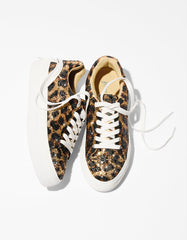 SIDNY LEOPARD Women's Leopard Sneaker