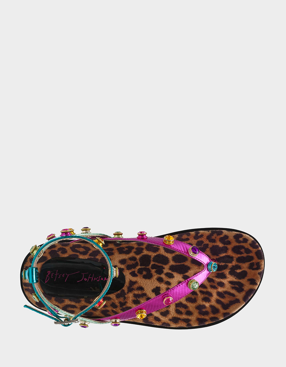 CONLEY METALLIC MULTI Strappy Flatform Sandal