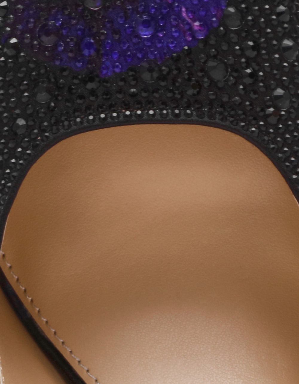 ELIAS BLACK MULTI FLORAL Square-Toe Slingback Women's Block Heel