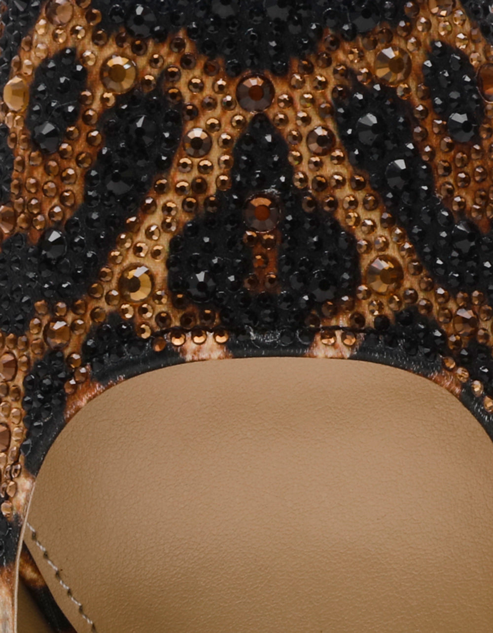 ELIAS LEOPARD Square-Toe Slingback Block Heels