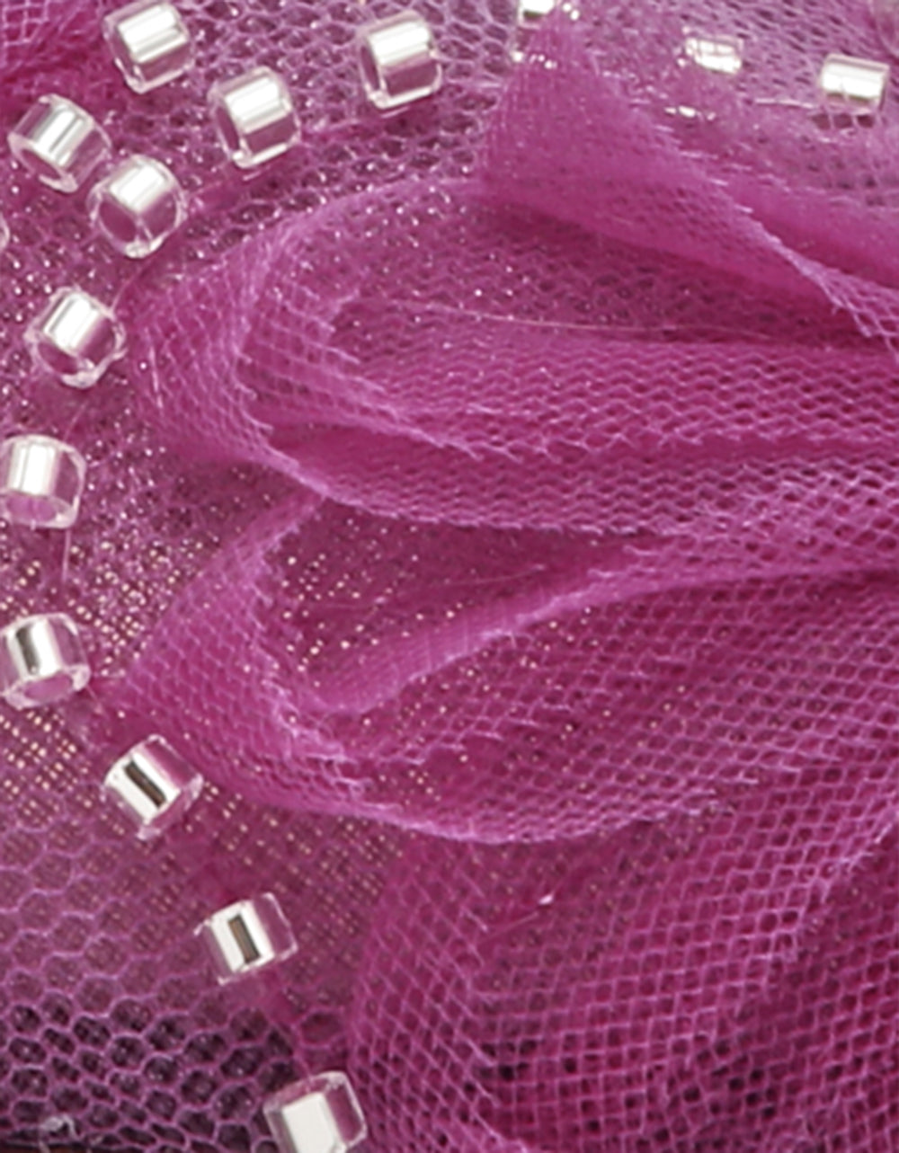 ROXIE OXBLOOD Pointed-Toe Mesh Stiletto Pump Women's Heel