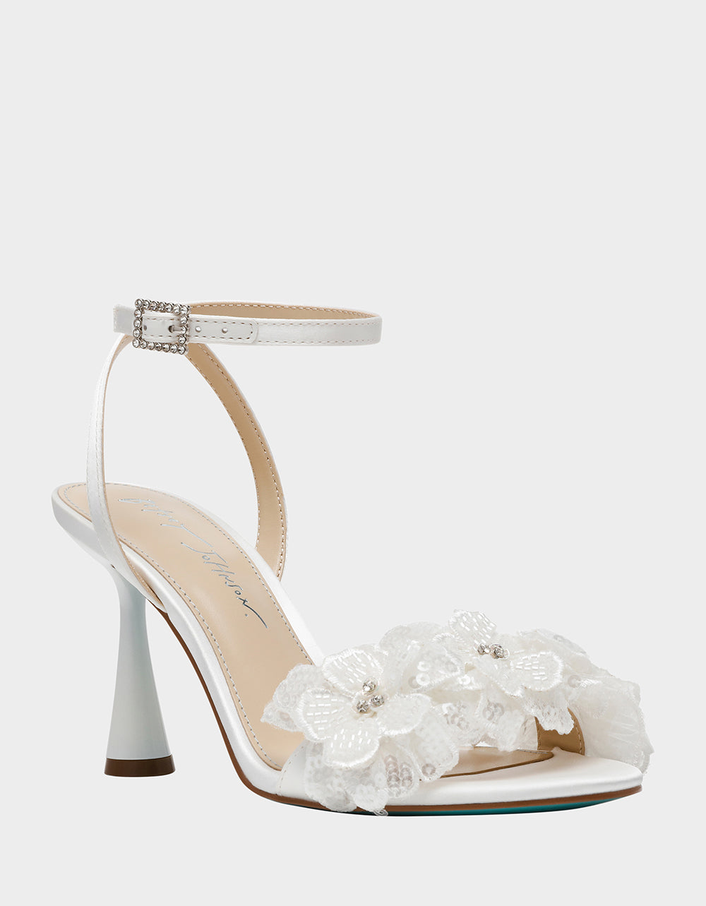 CALI IVORY Strappy Heel