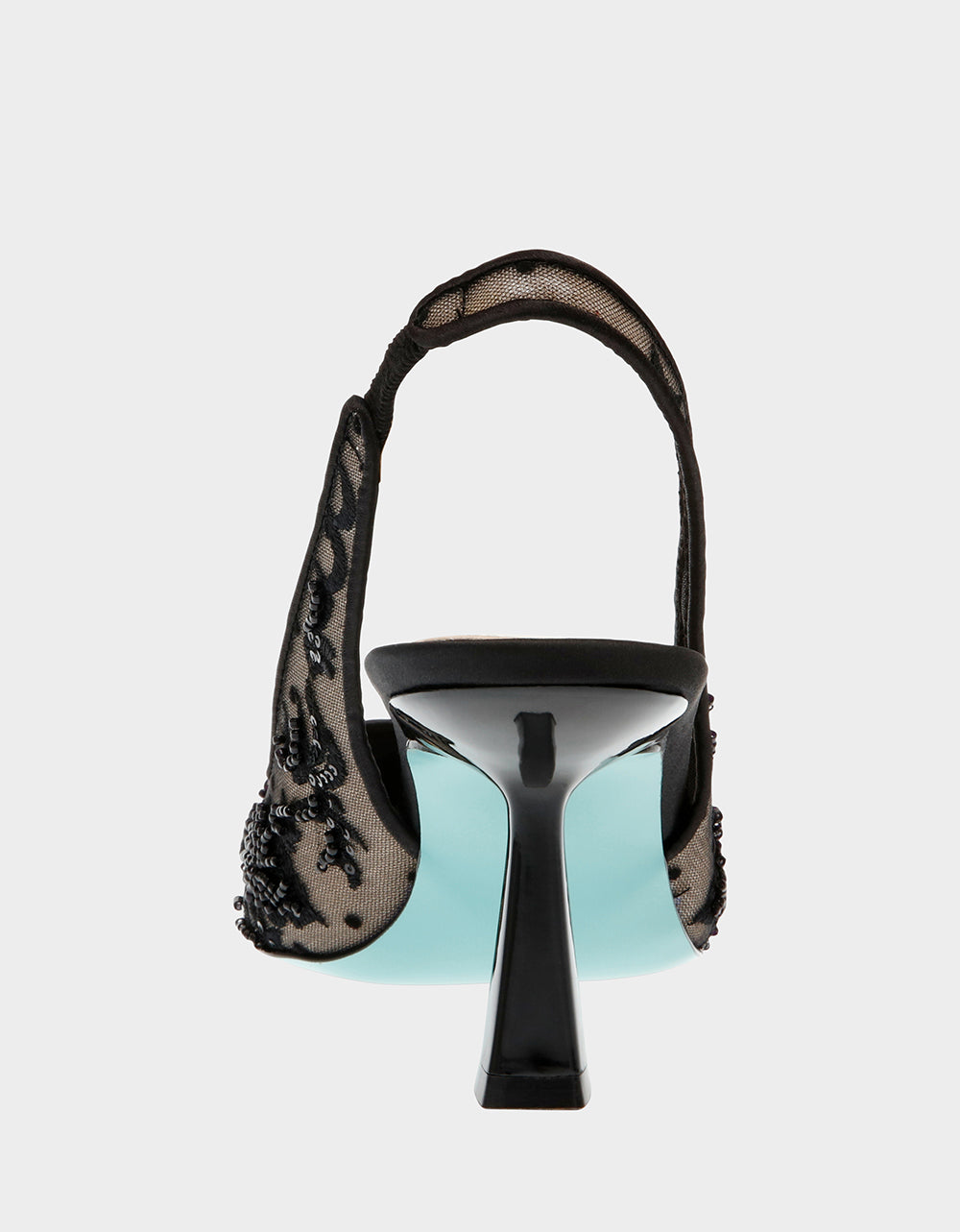 NIKKI BLACK Slingback Heels