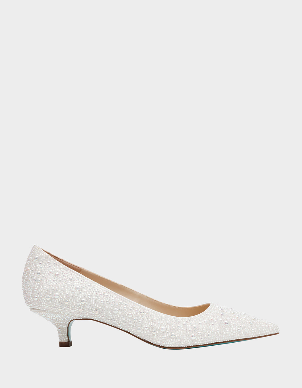 SCOUT PEARL Bridal Kitten Heel