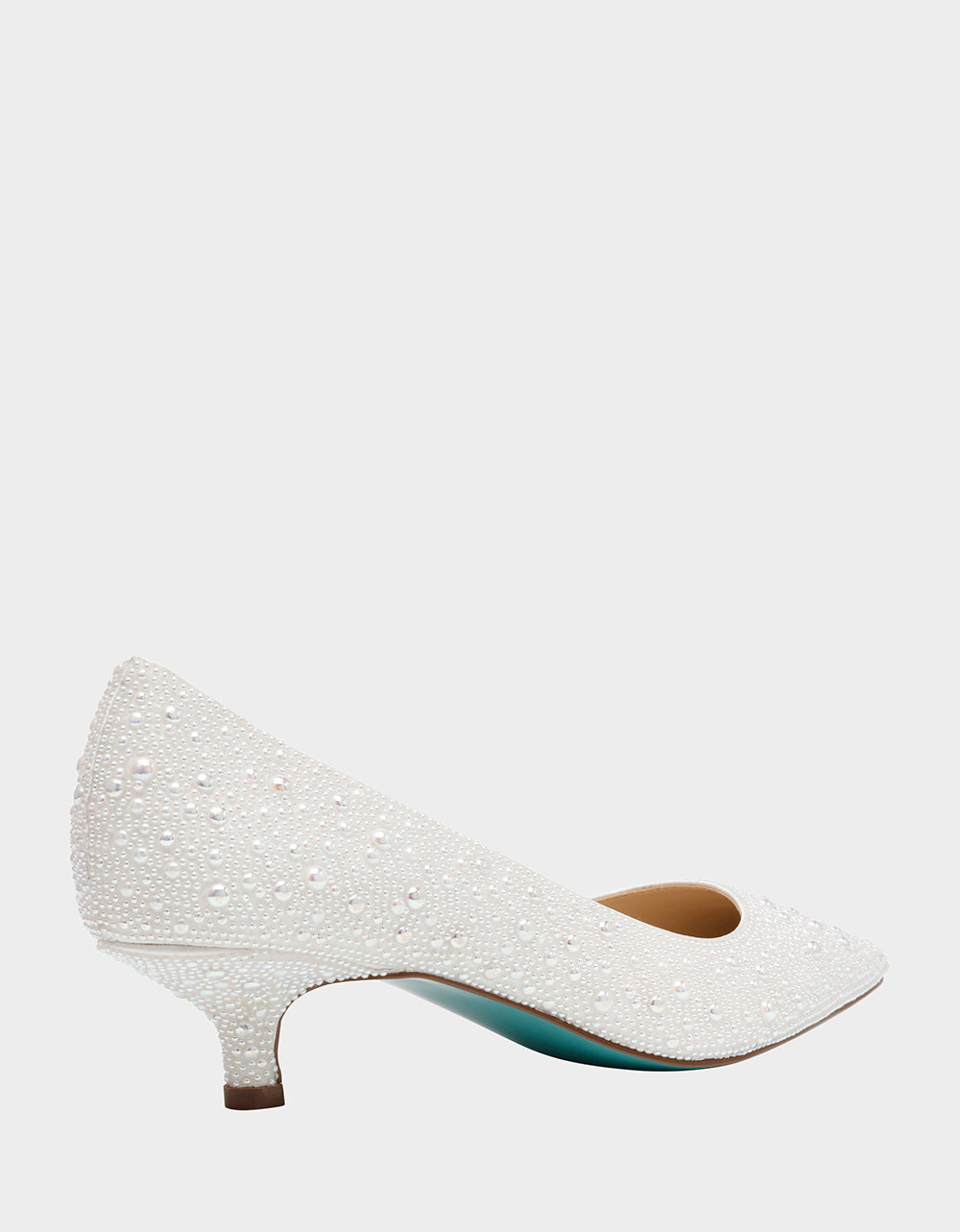 SCOUT PEARL Bridal Kitten Heel