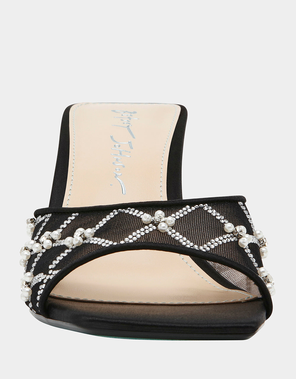 EMM BLACK Slip-On Mule