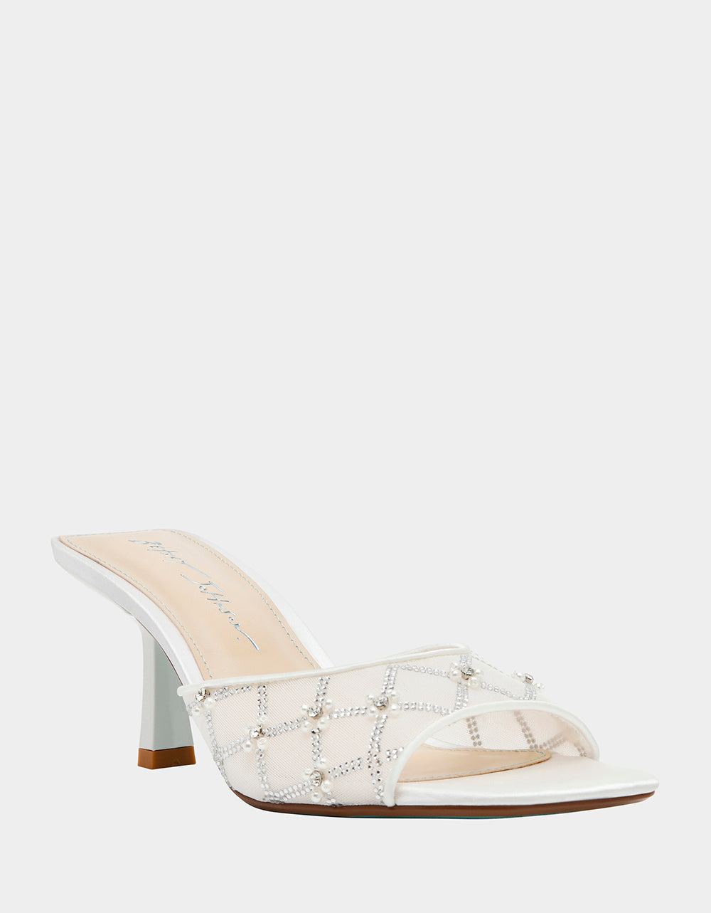 EMM IVORY Slip-On Mule Sandal
