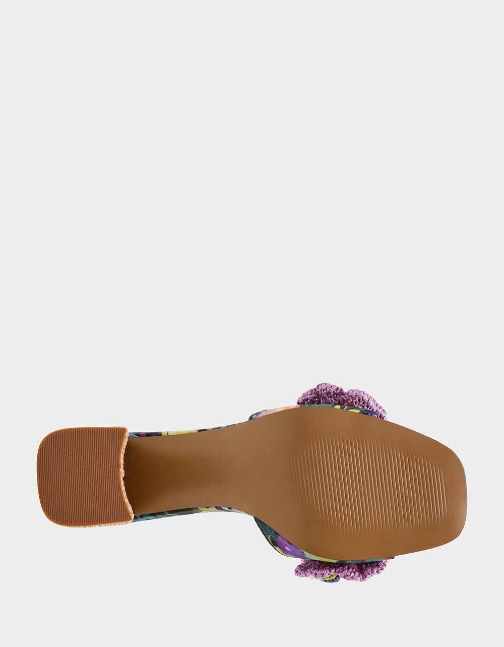 DIETRICH BRIGHT MULTI Square-Toe Mule Heel