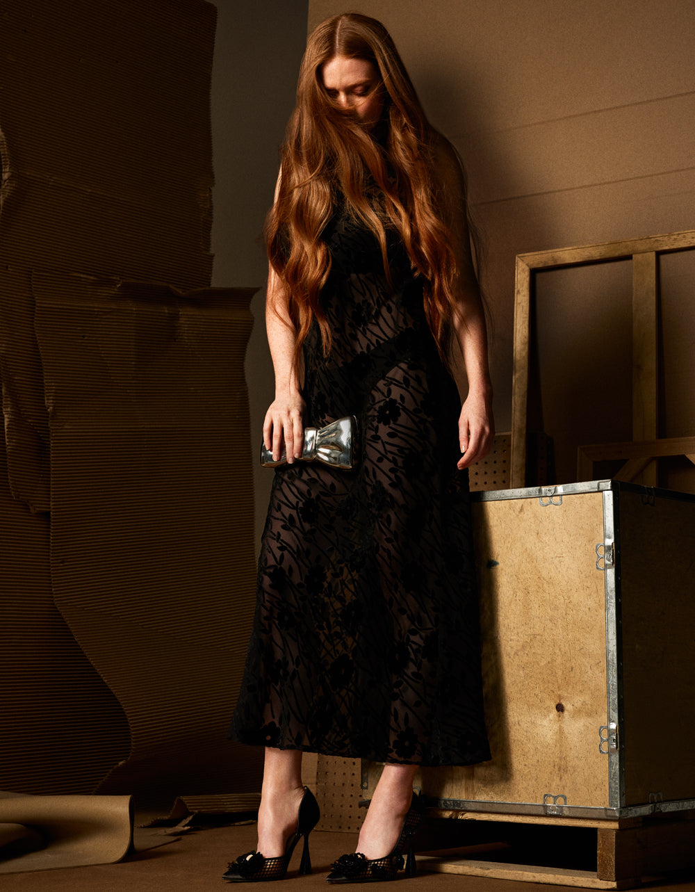 NASH BLACK Pointed Toe Heel