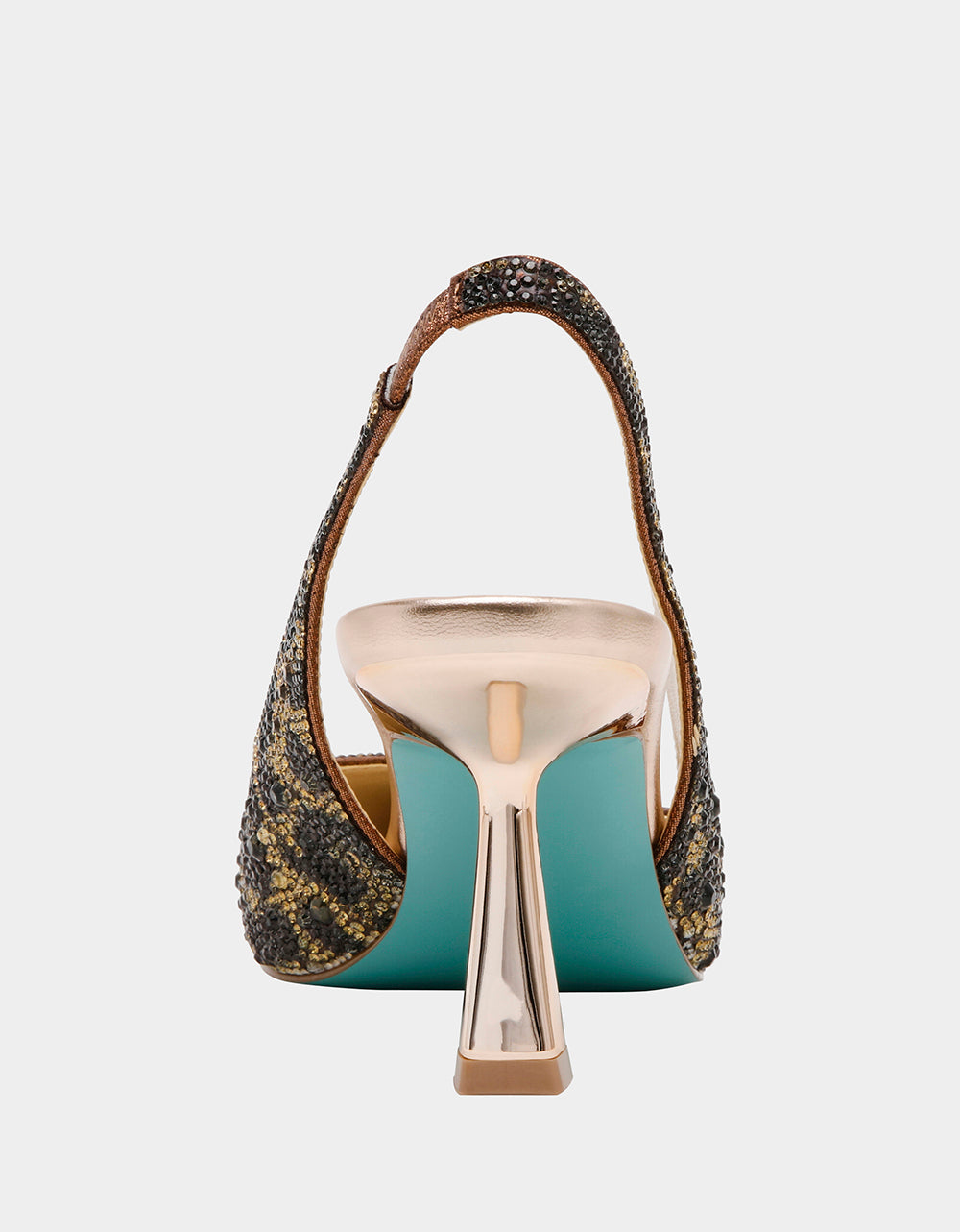 CLARK LEOPARD Slingback Women's Kitten Heel