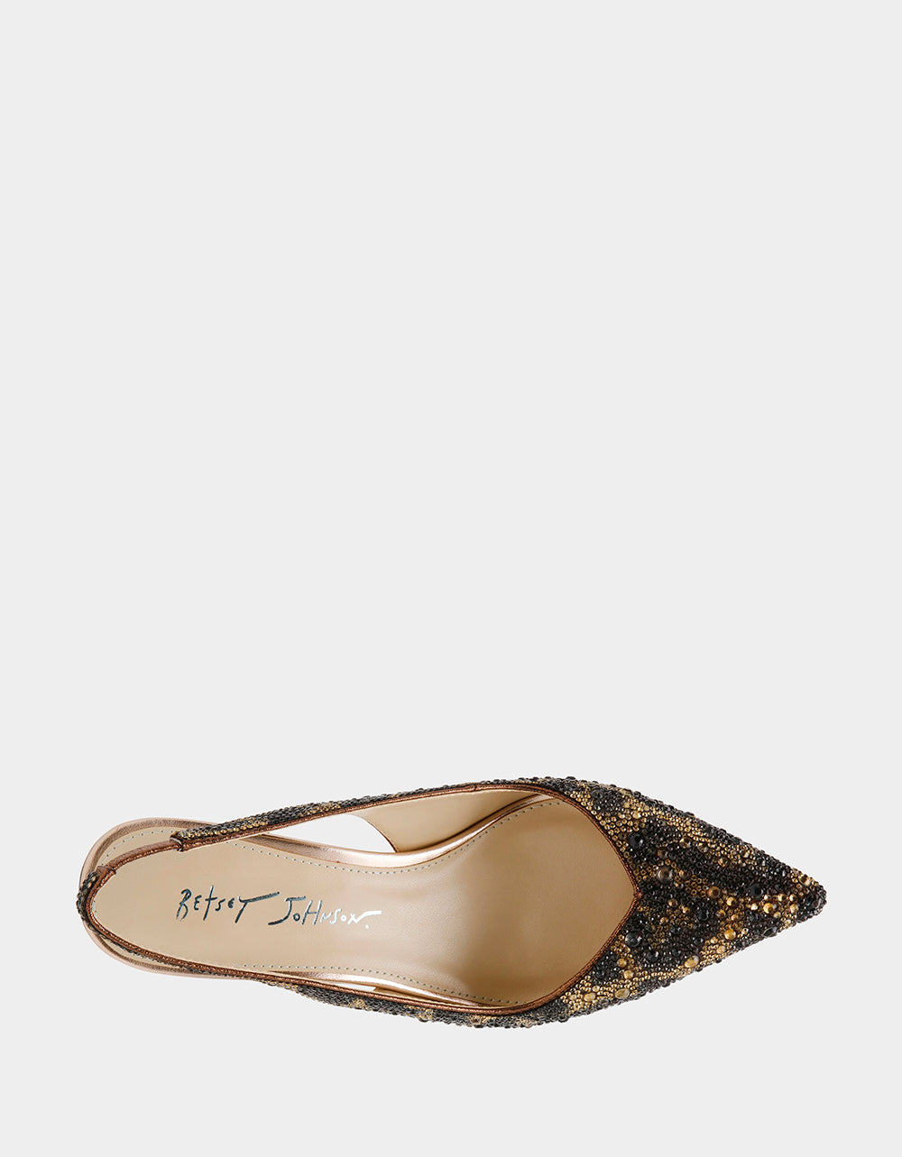 CLARK LEOPARD Slingback Women's Kitten Heel