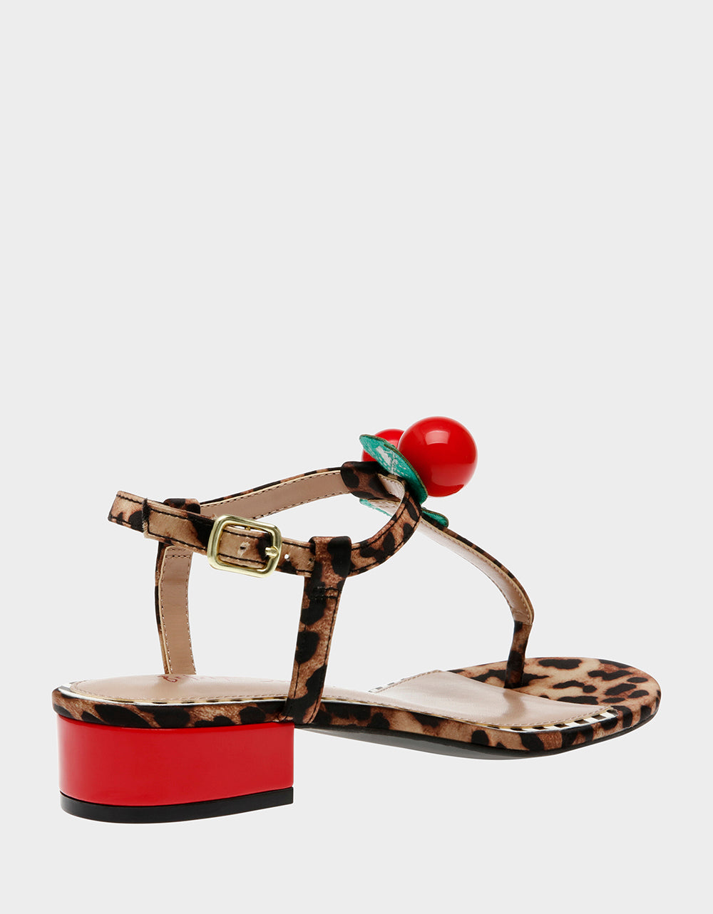 ASBURY LEOPARD Cherry Sandal