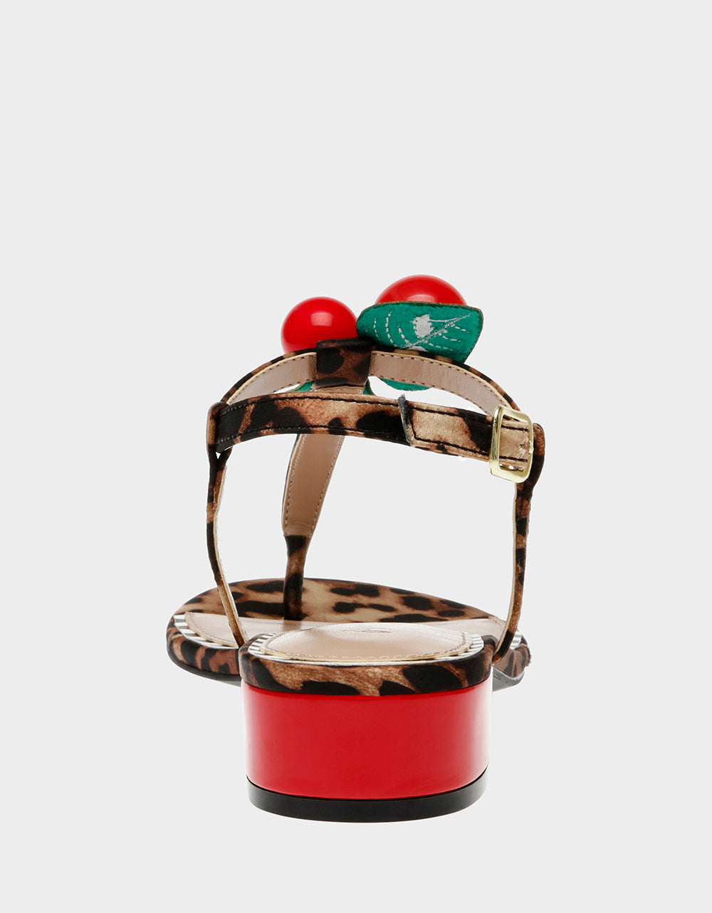 ASBURY LEOPARD Cherry Sandal