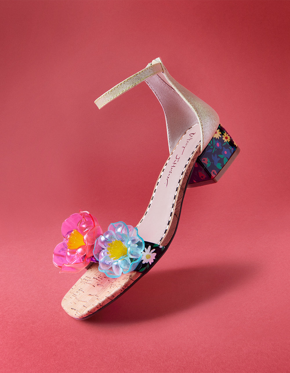 OAKLEE GREEN MULTI Floral Sandal