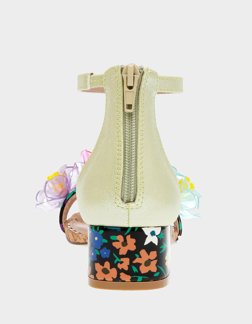 OAKLEE GREEN MULTI Floral Sandal