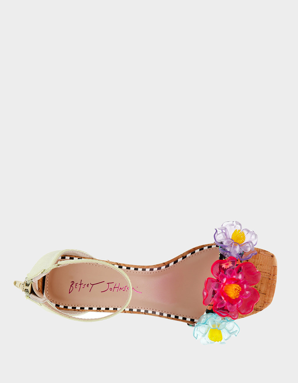 OAKLEE GREEN MULTI Floral Sandal