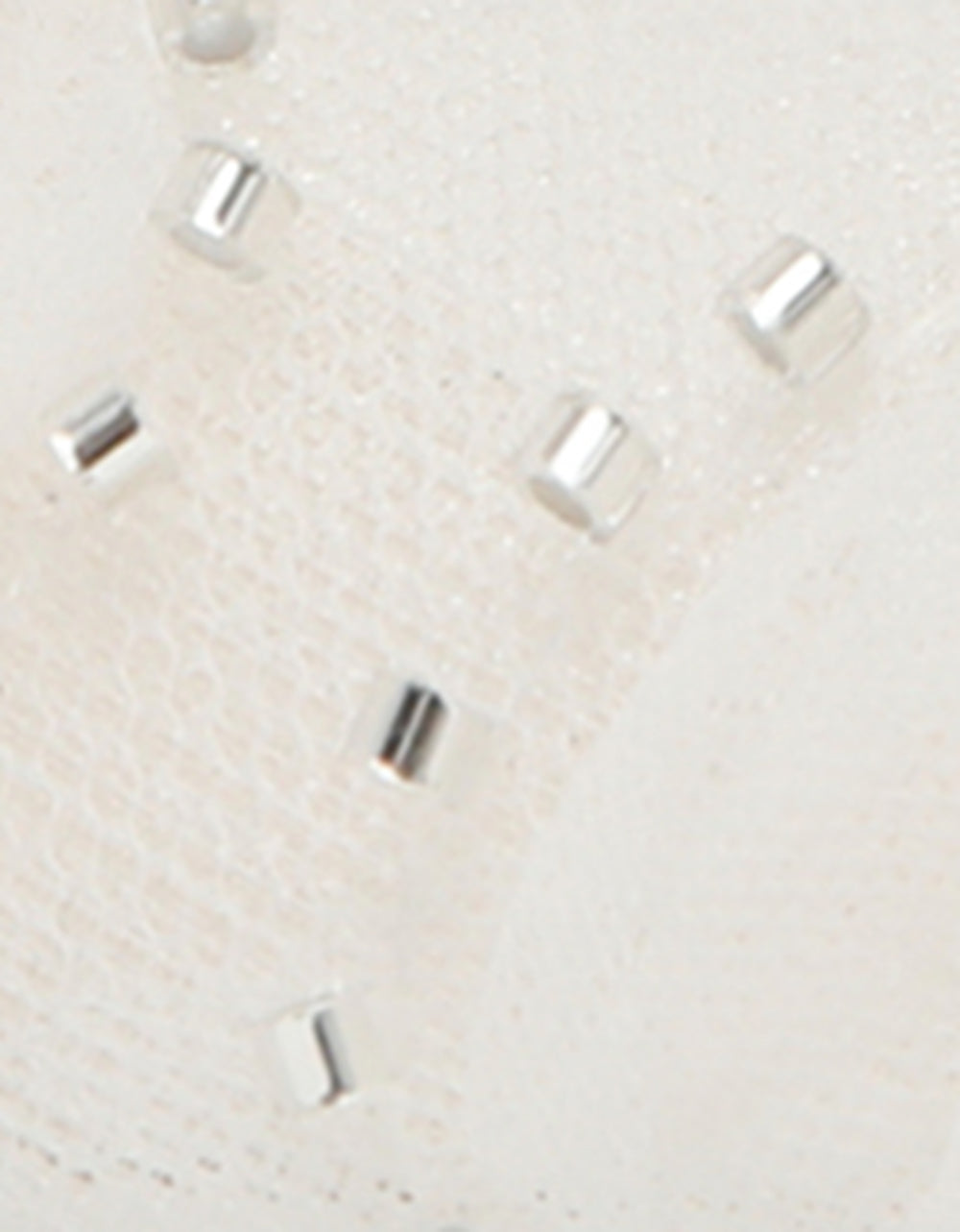 DELIA IVORY Pointed-Toe Bling Mesh Women's Heel